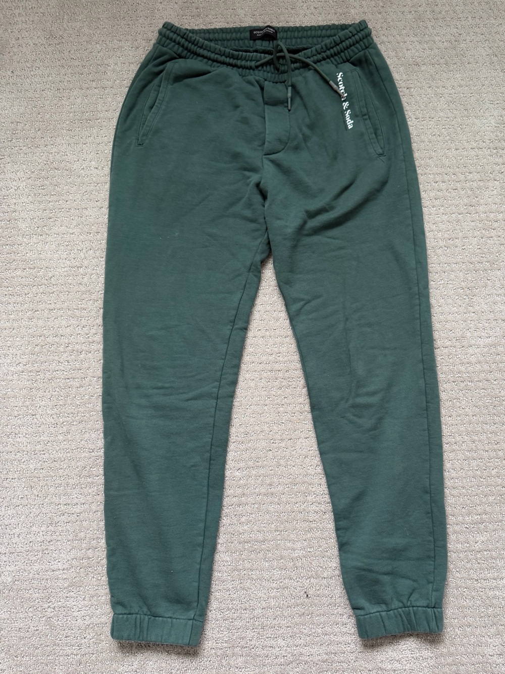 Scotch & Soda Dark Green Men's Joggers